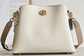 COACH Willow Shoulder Bag White Women's Bags