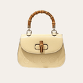 Gucci Bamboo 1947 Mini Top Handle Bag Cream 7.1 Inches 786482 AADJQ 9589