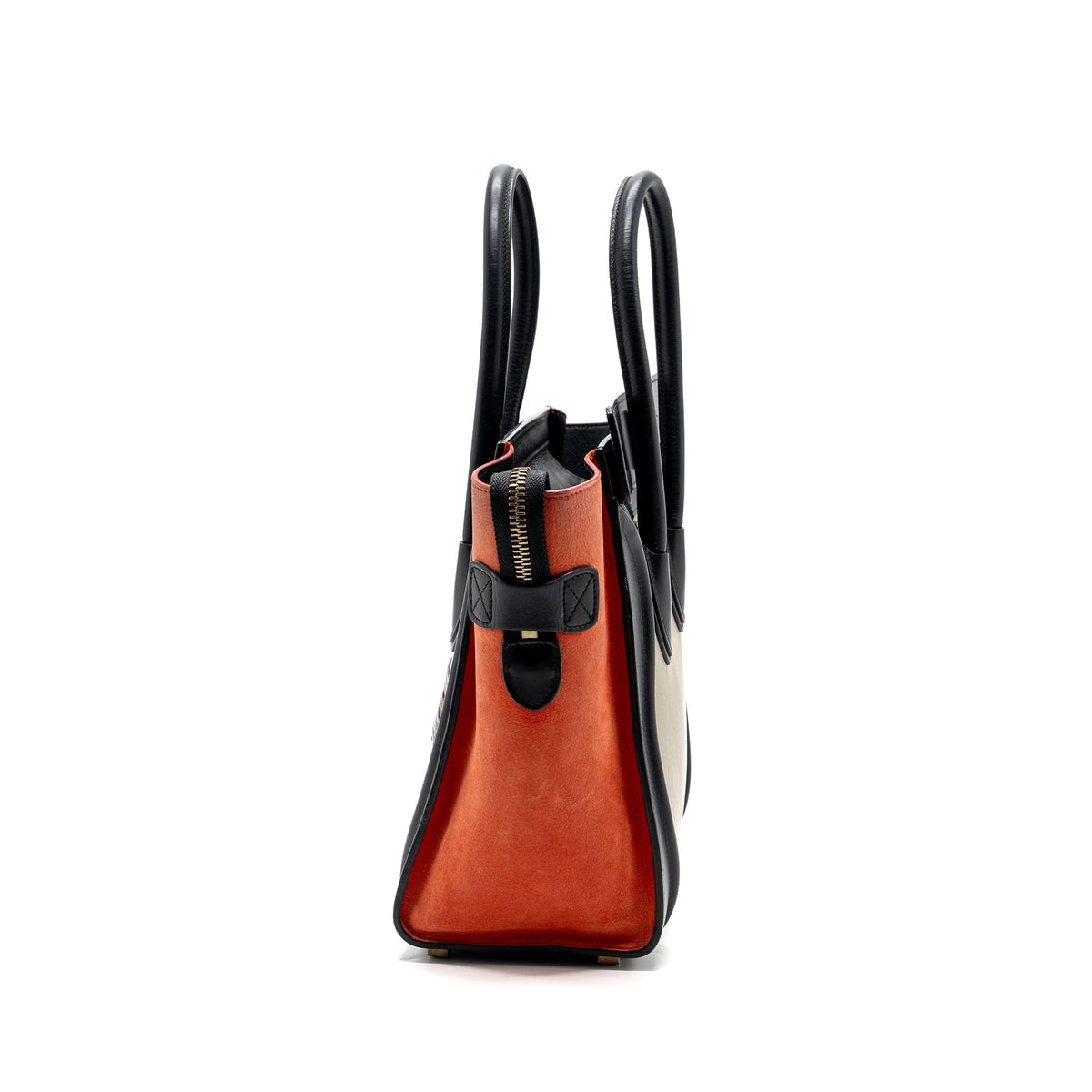 MICRO LUGGAGE CALFSKIN / SUEDE LEATHER MULTICOLOUR GHW