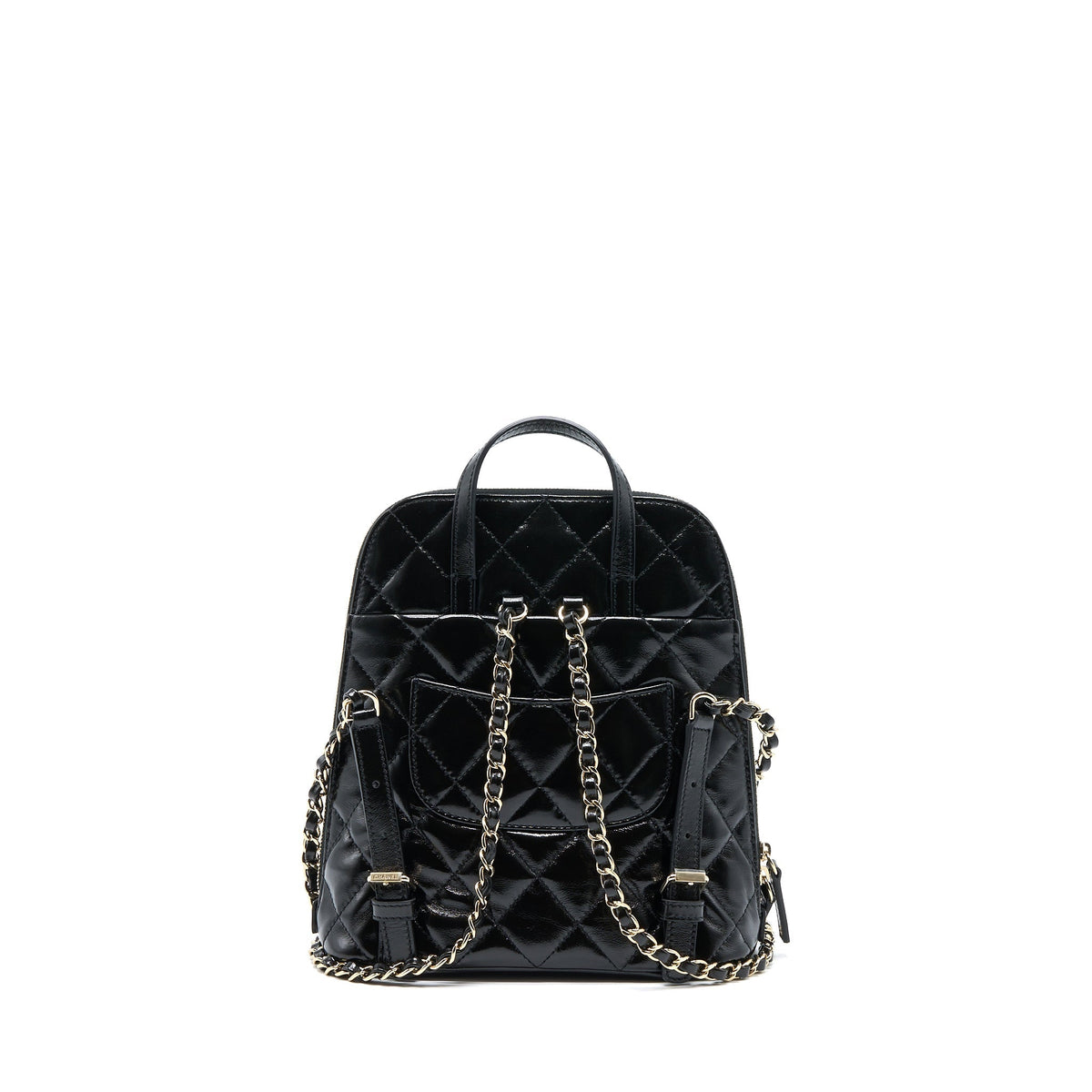 22A BACKPACK PATENT BLACK LGHW (MICROCHIP)